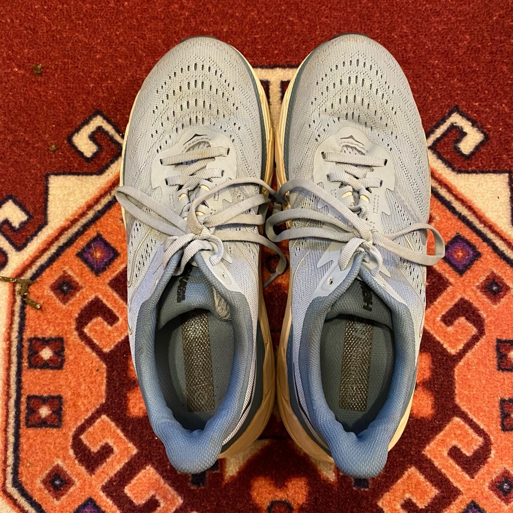 Blue Hokas